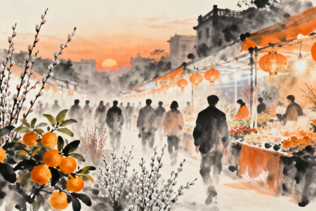 Chinese Festival Plant Semiotics: New Year Flower Fairs · Qiqiao · Yulan in Time–Space Dialogue｜China Aesthetic Journeys