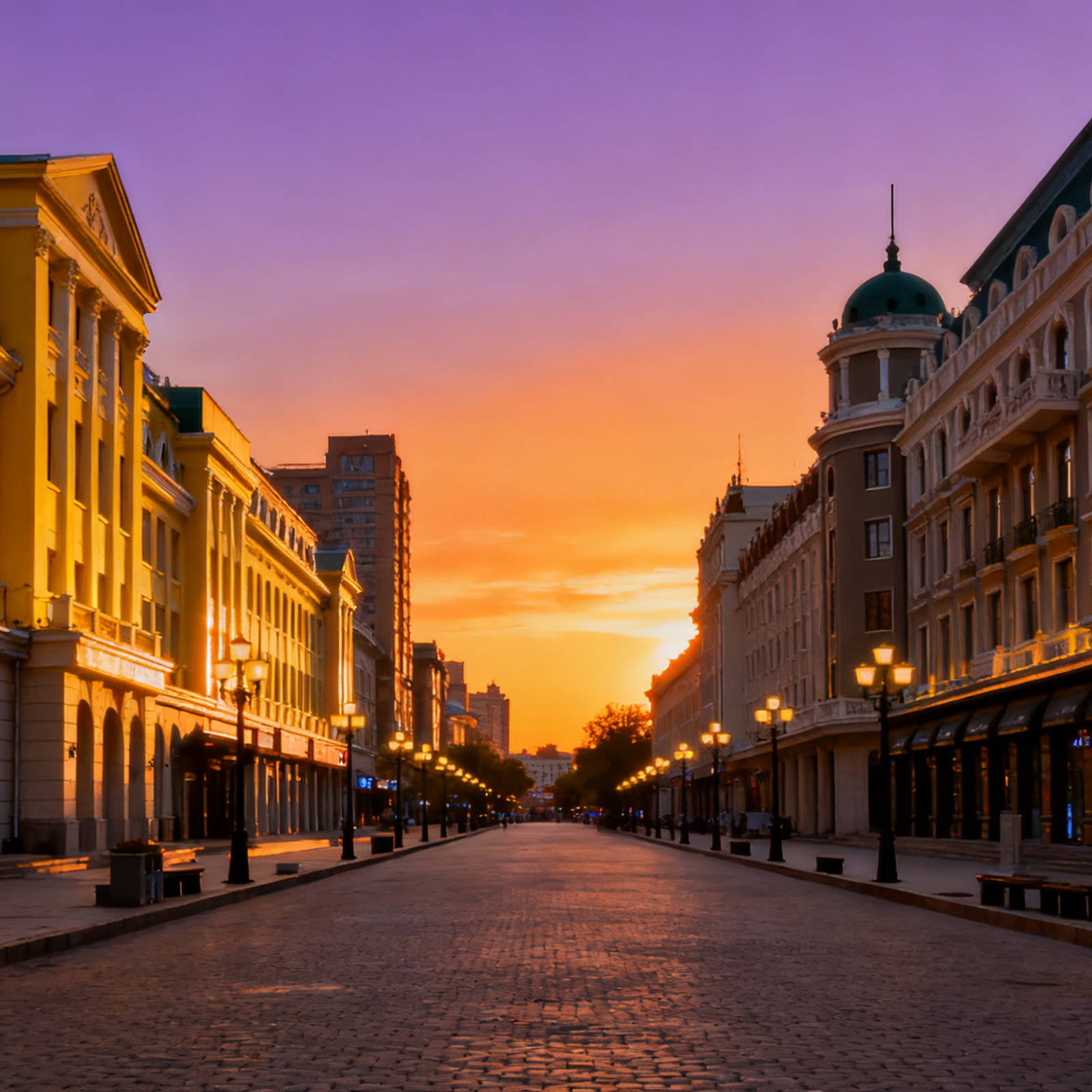 Central Avenue Scenery