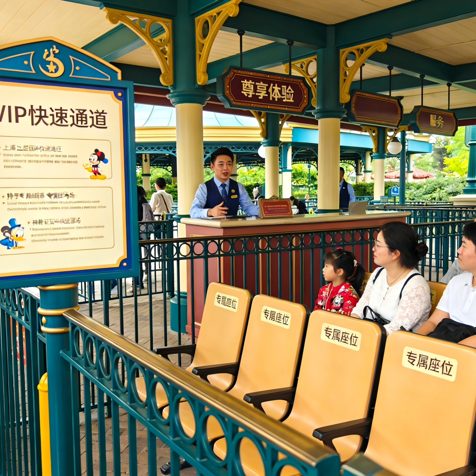 VIP Ticket Itinerary