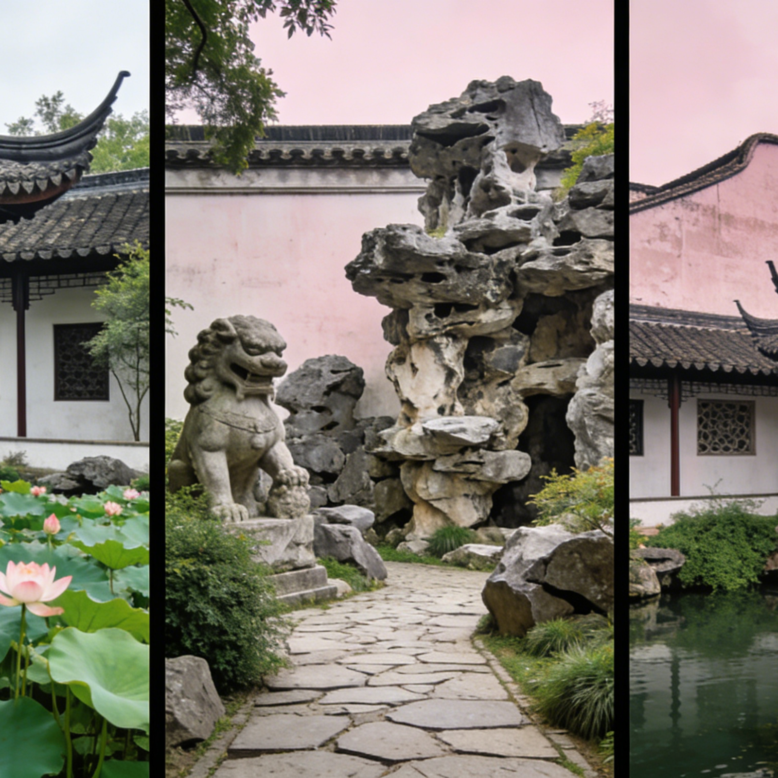 Top Suzhou Gardens - Humble Administrator's Garden, Lion Grove Garden, Master of the Nets Garden
